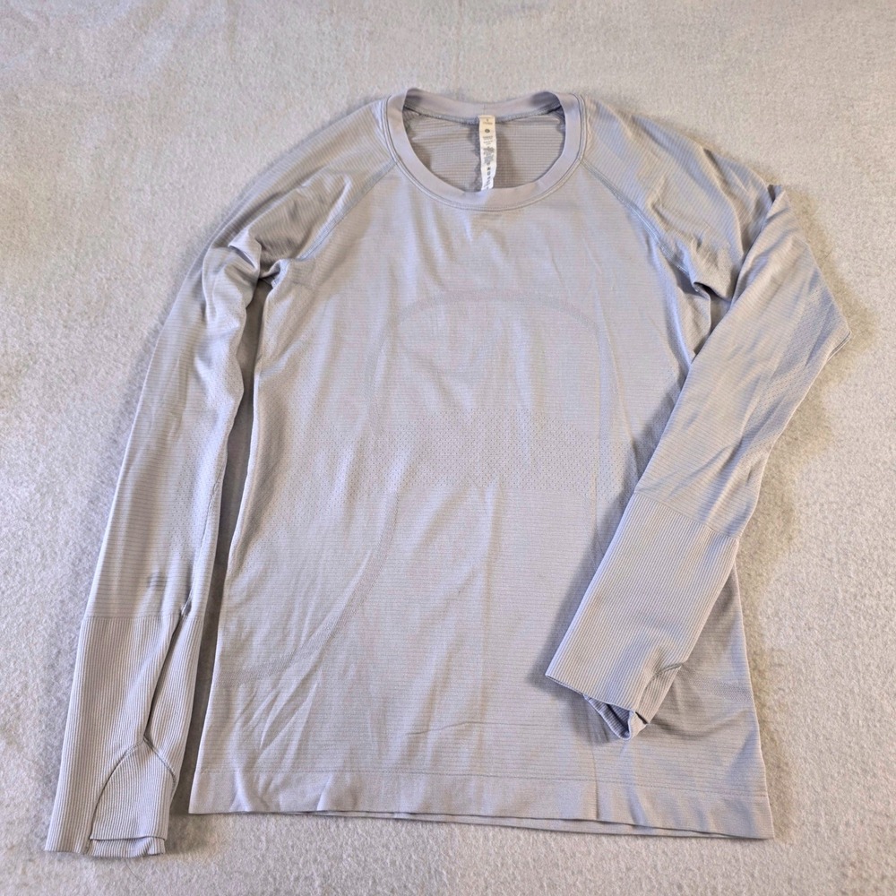 Lululemon Swiftly Tech Long Sleeve 2.0 Lavender Purple Size 8 Running Top